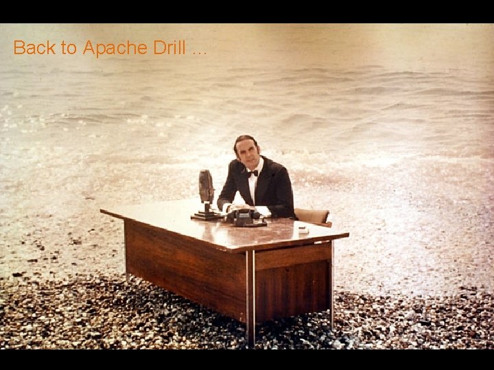 Back to Apache Drill … Back to Apache Drill …