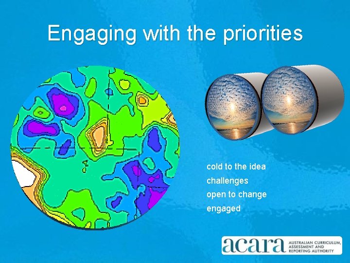 Engaging with the priorities cold to the idea challenges open to change engaged 