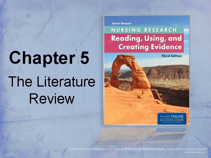 Chapter 5 The Literature Review 