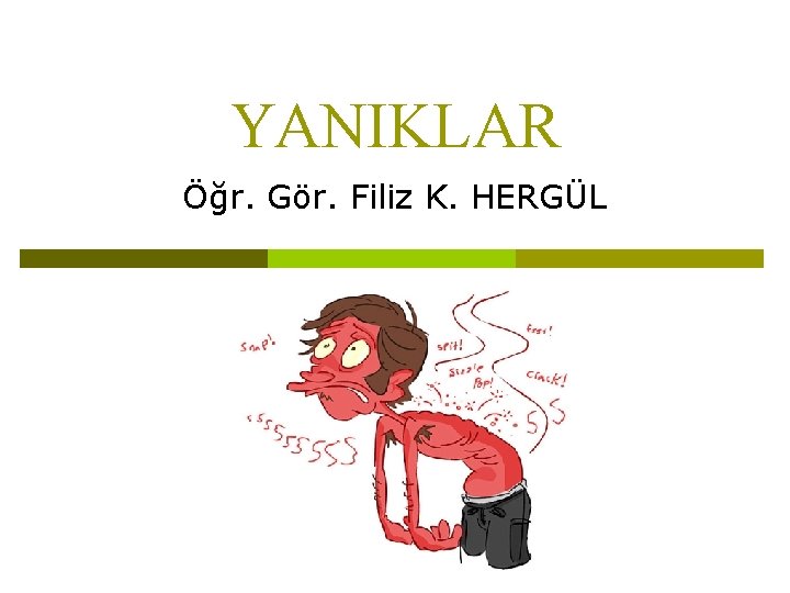 YANIKLAR Öğr. Gör. Filiz K. HERGÜL 