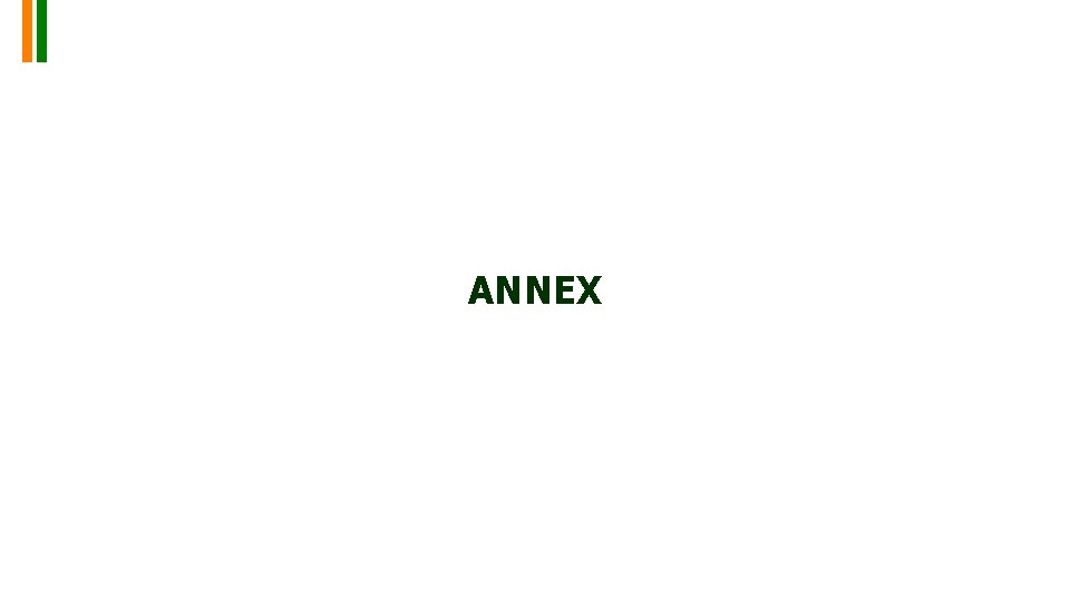 ANNEX ANNEX