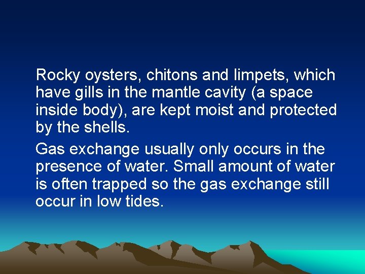 Adaptations of Animals in Rocky Shores Adaptations to