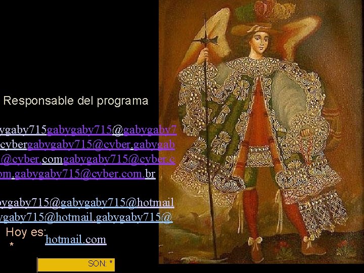 Responsable del programa ygaby 715 gaby 715@gaby 7 @cybergaby 715@cyber. gabygab 5@cyber. comgaby 715@cyber.