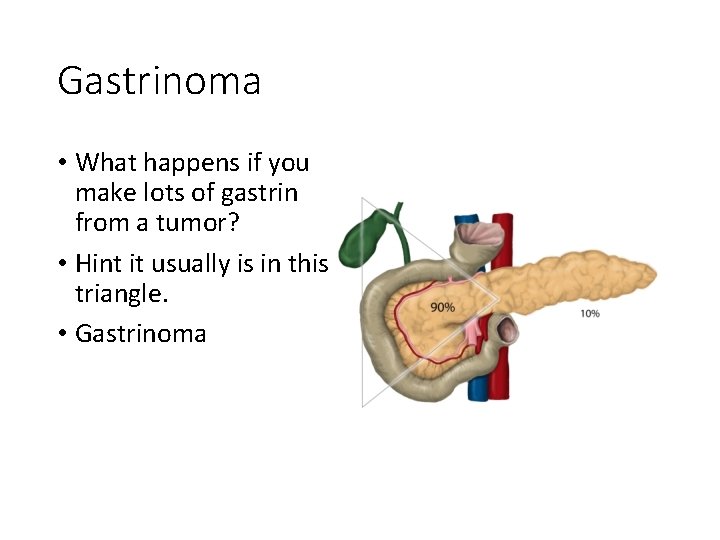 Gastrinoma • What happens if you make lots of gastrin from a tumor? •