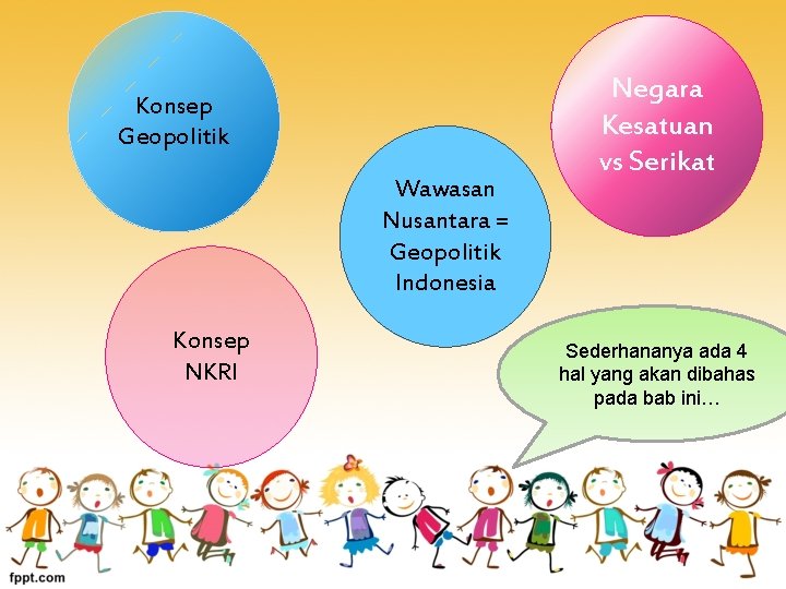 Konsep Geopolitik Wawasan Nusantara = Geopolitik Indonesia Konsep NKRI Negara Kesatuan vs Serikat Sederhananya