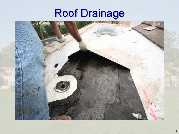 Roof Drainage 17 