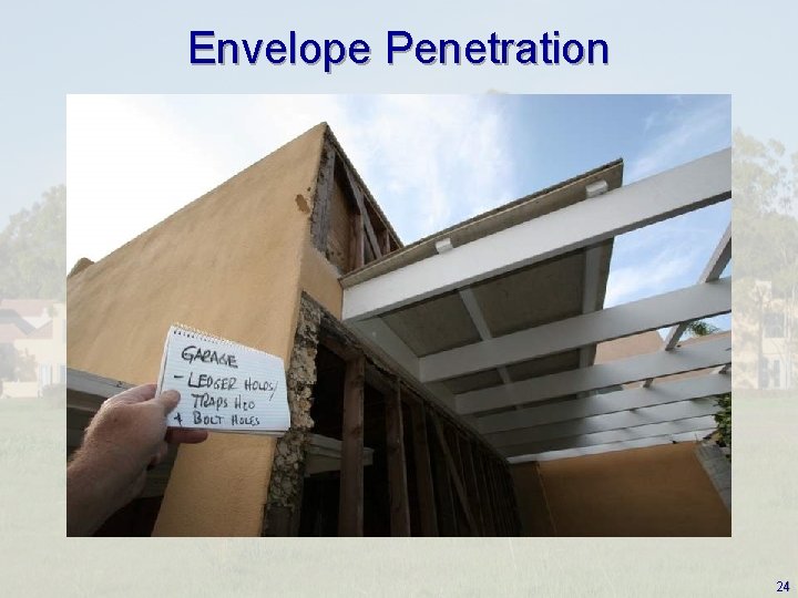 Envelope Penetration 24 