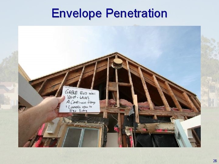 Envelope Penetration 26 