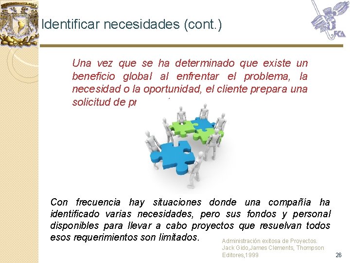 Identificar necesidades (cont. ) Una vez que se ha determinado que existe un beneficio Identificar necesidades (cont. ) Una vez que se ha determinado que existe un beneficio