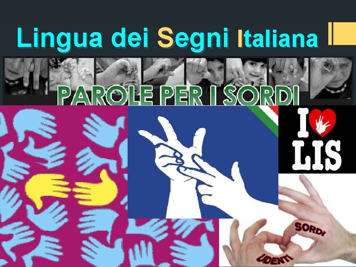  Lingua dei Segni Italiana 