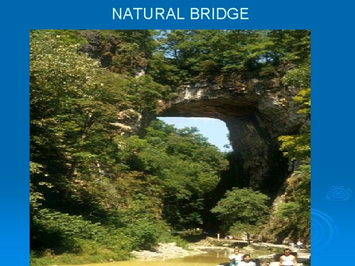 NATURAL BRIDGE 