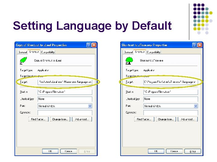 Setting Language by Default 