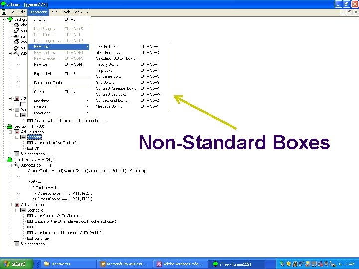 Non-Standard Boxes 