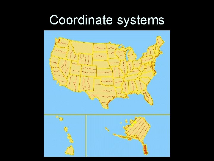 Coordinate systems 