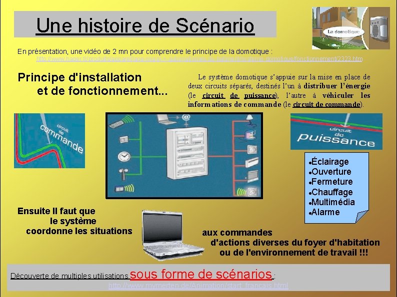 Une histoire de Scénario En présentation, une vidéo de 2 mn pour comprendre le Une histoire de Scénario En présentation, une vidéo de 2 mn pour comprendre le