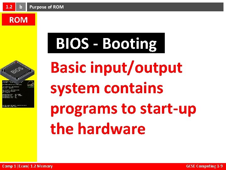 The Purpose Of Rom In A Computer System 2025