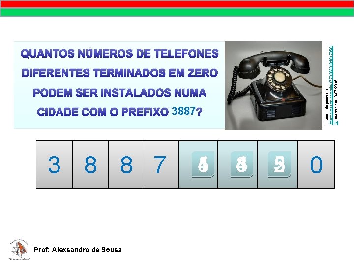 Imagem disponível em http: //pinterest. com/pin/17732930404817058 4/, acesso em 19/07/2015 QUANTOS NÚMEROS DE TELEFONES