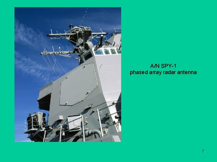 A/N SPY-1 phased array radar antenna 7 