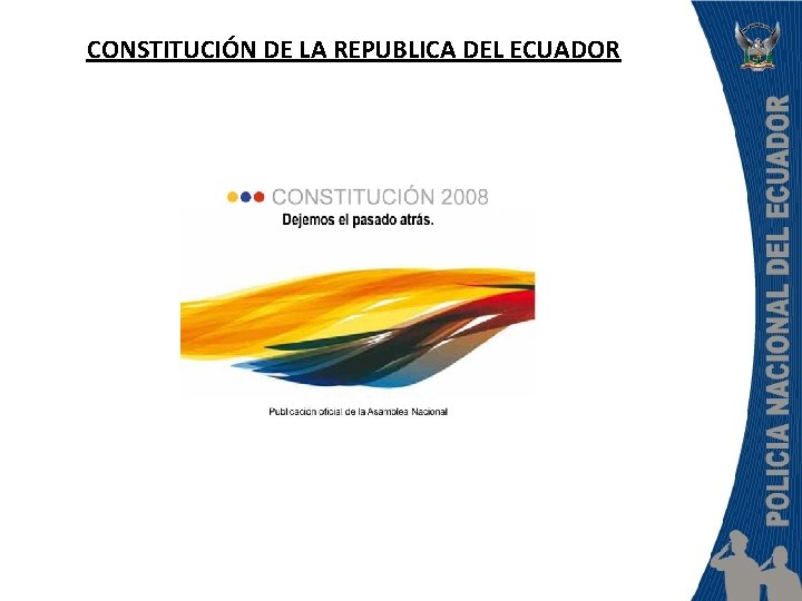 CONSTITUCIÓN DE LA REPUBLICA DEL ECUADOR 