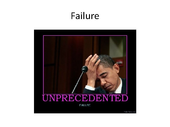 Failure 