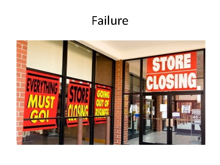 Failure 