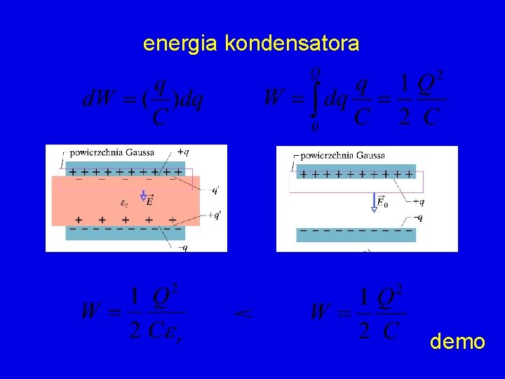 energia kondensatora demo 