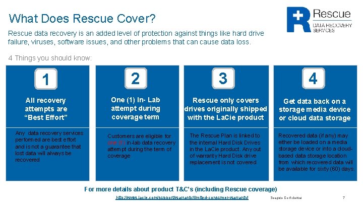 What Does Rescue Cover? Rescue data recovery is an added level of protection against