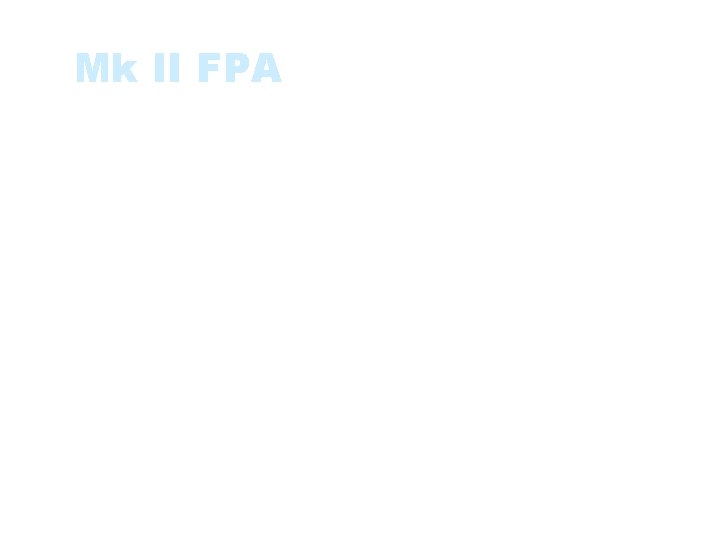 Mk II FPA Description Cases Tu zacznij. . 