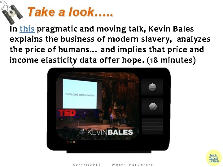 Take a look…. . In this pragmatic and moving talk, Kevin Bales explains the Take a look…. . In this pragmatic and moving talk, Kevin Bales explains the