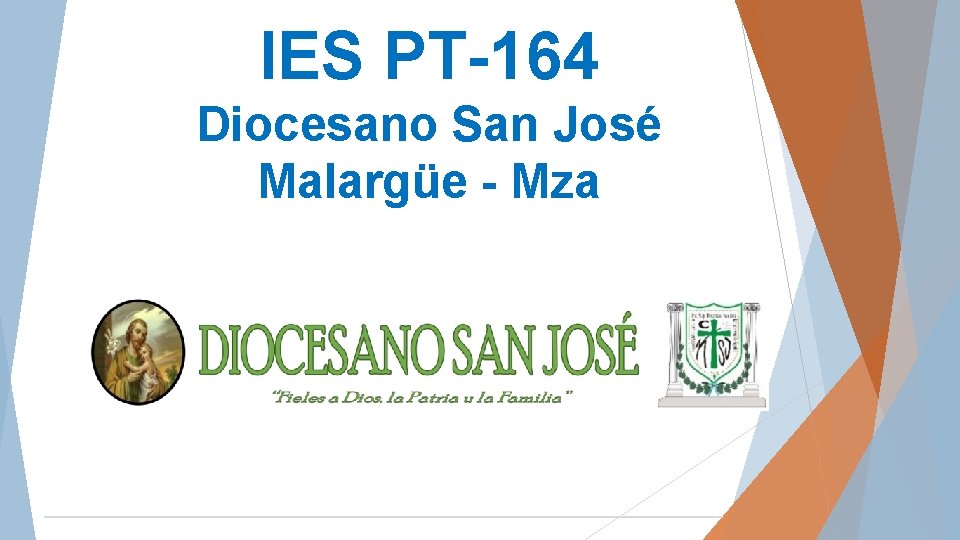 IES PT-164 Diocesano San José Malargüe - Mza 