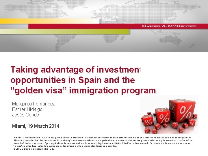 Taking advantage of investment opportunities in Spain and the “golden visa” immigration program Margarita