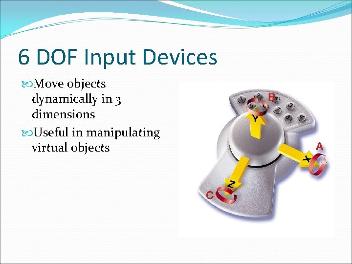 3 D User Interface Input Hardware Josh Stephens