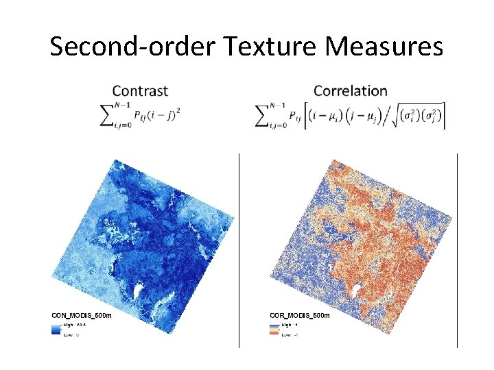 Second-order Texture Measures 