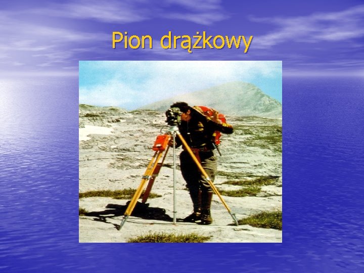 Pion drążkowy 