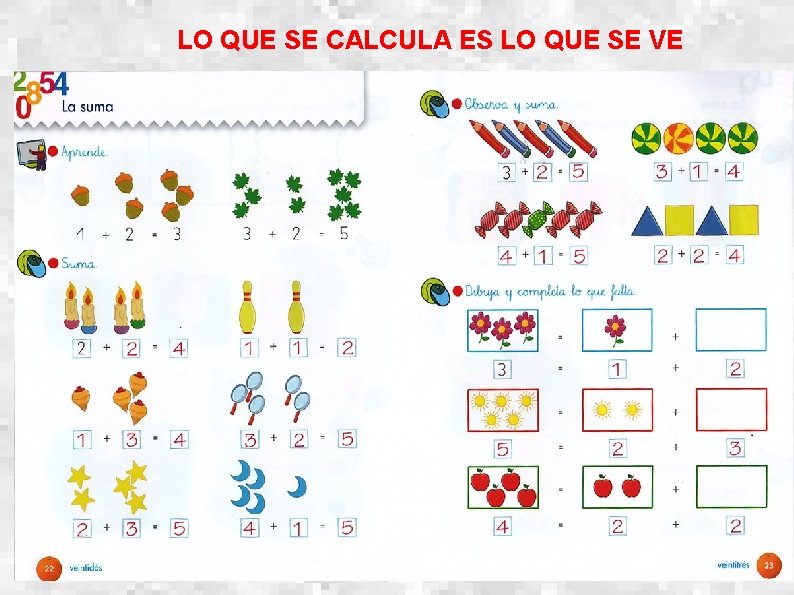 LO QUE SE CALCULA ES LO QUE SE VE 