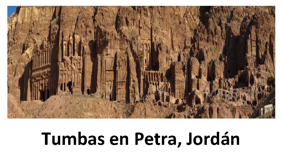 Tumbas en Petra, Jordán 