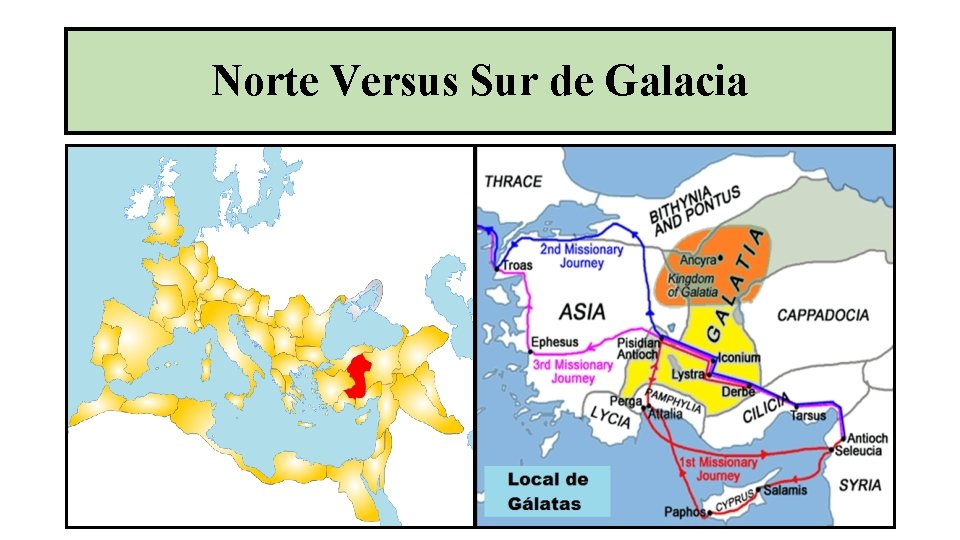 Norte Versus Sur de Galacia 
