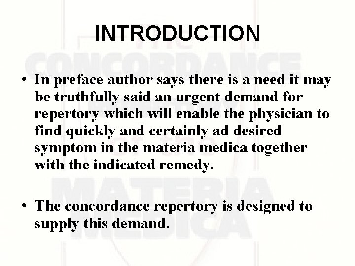 INTRODUCTION • In preface author says there is a need it may be truthfully INTRODUCTION • In preface author says there is a need it may be truthfully