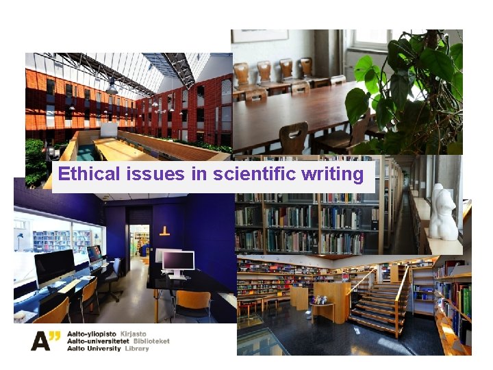Ethical issues in scientific writing Ethical issues in scientific writing