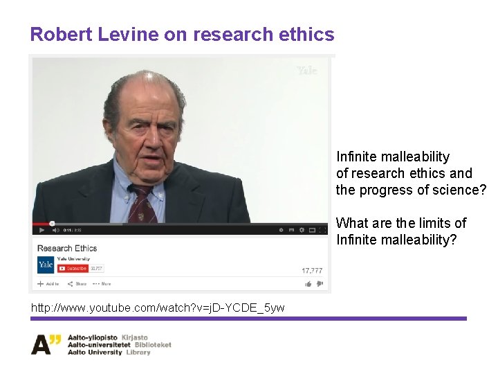 Robert Levine on research ethics Infinite malleability of research ethics and the progress of Robert Levine on research ethics Infinite malleability of research ethics and the progress of
