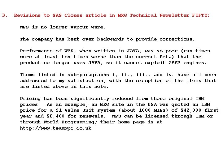 Cmg 2007 Mxg Vendor Session December 5 2007