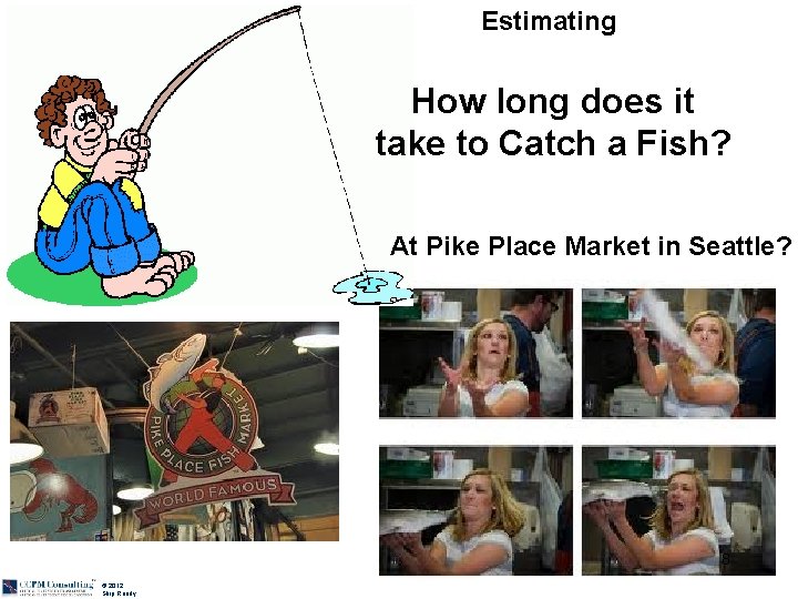 Estimating How long does it take to Catch a Fish? At Pike Place Market