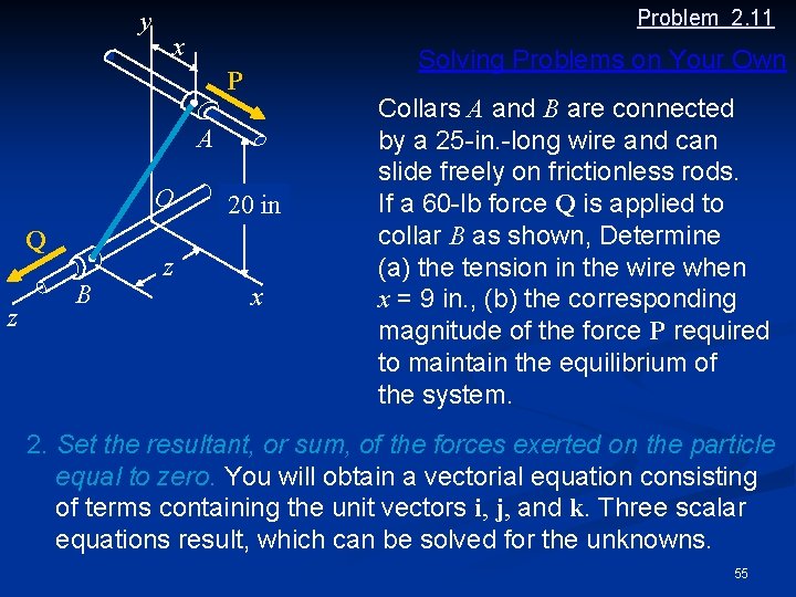 y Problem 2. 11 x Solving Problems on Your Own P A O Q