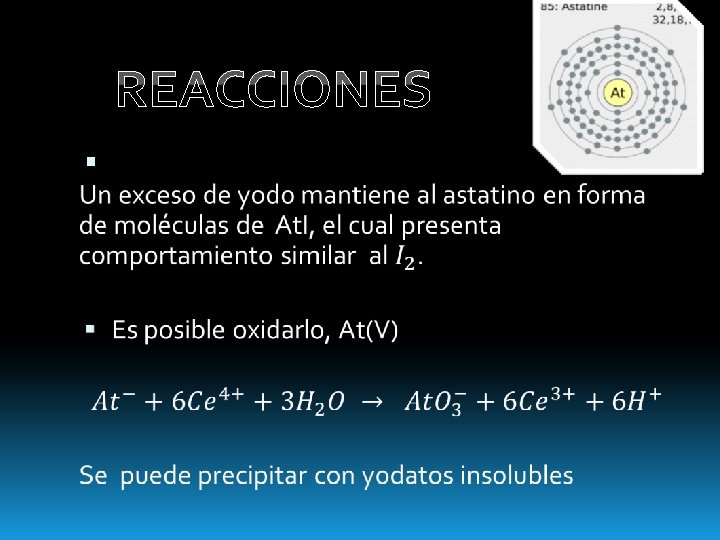 REACCIONES 