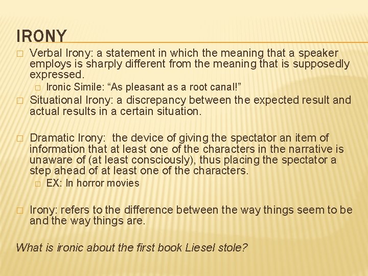 Background Information Historical Context The Book Thief Markus