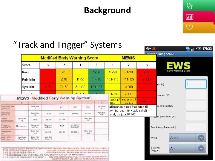 Background “Track and Trigger” Systems 