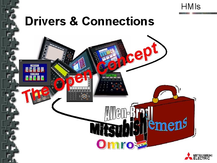 HMIs Drivers & Connections e h T n e p O t p e
