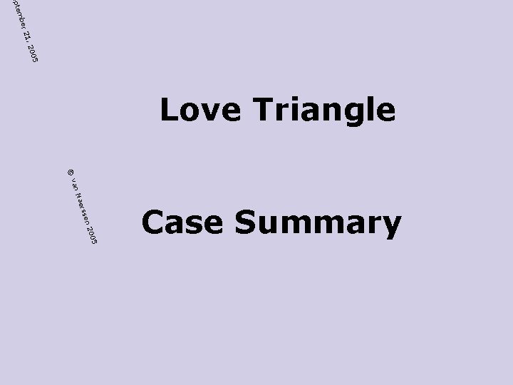 005 1, 2 er 2 mb epte Love Triangle 05 n 20 sse aer
