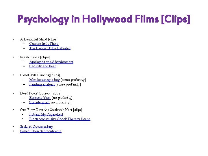Psychology in Hollywood Films [Clips] • A Beautiful Mind [clips] – Charles Isn’t There