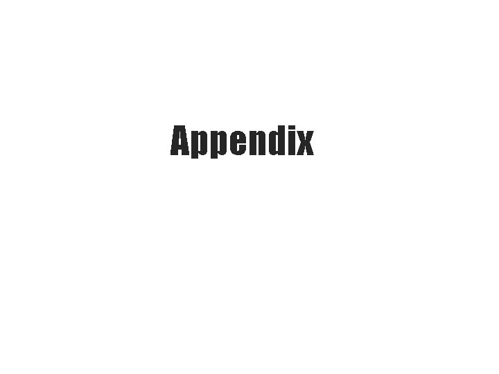 Appendix 27 